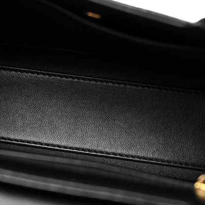 Chanel Lambskin Fringe Nano Kelly Shopper Black 5 of 11
