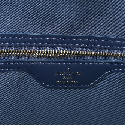Louis Vuitton Monoglam Neverfull MM Blue 7 of 9