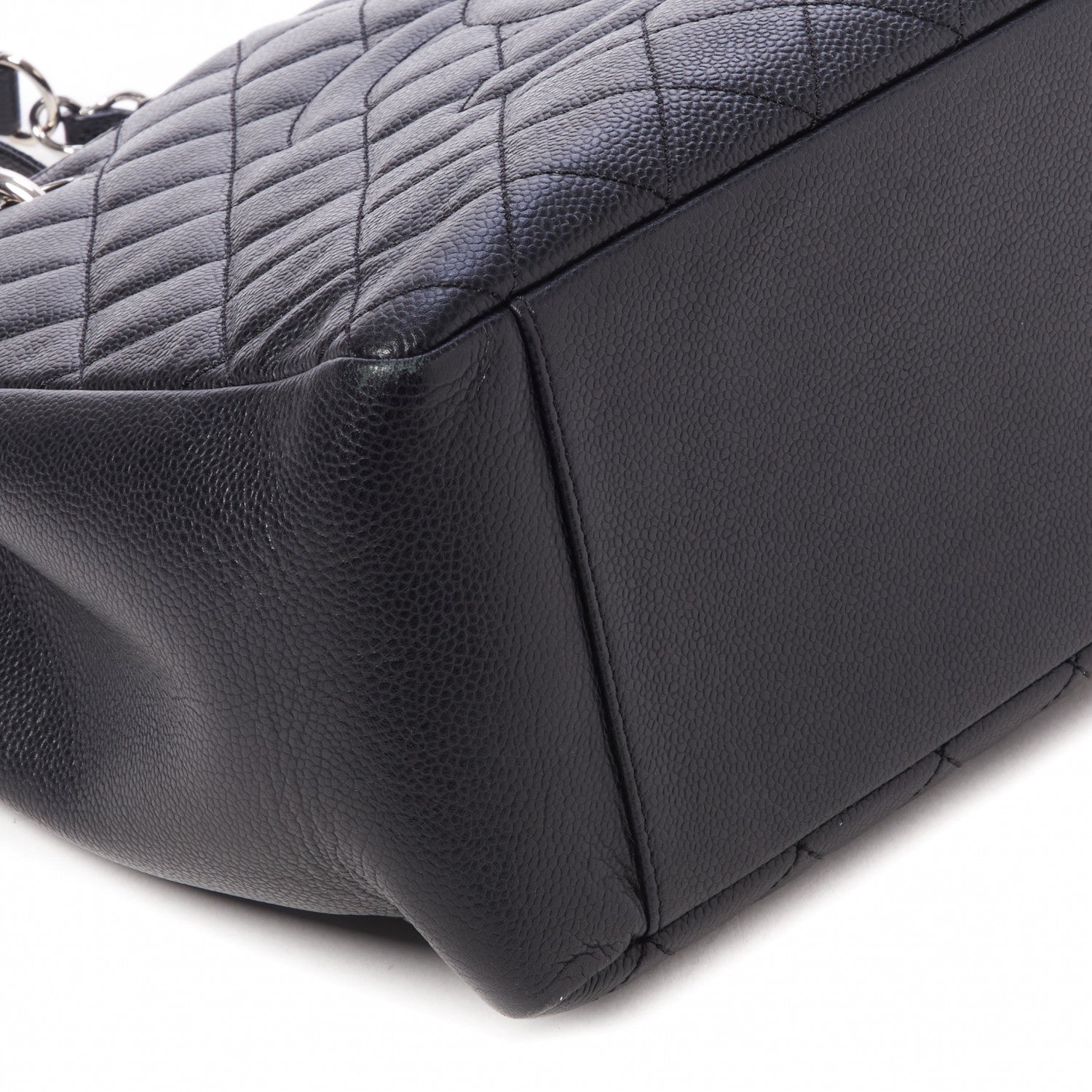 Chanel Caviar Quilted Grand Shopping Tote GST Black 6 of 10