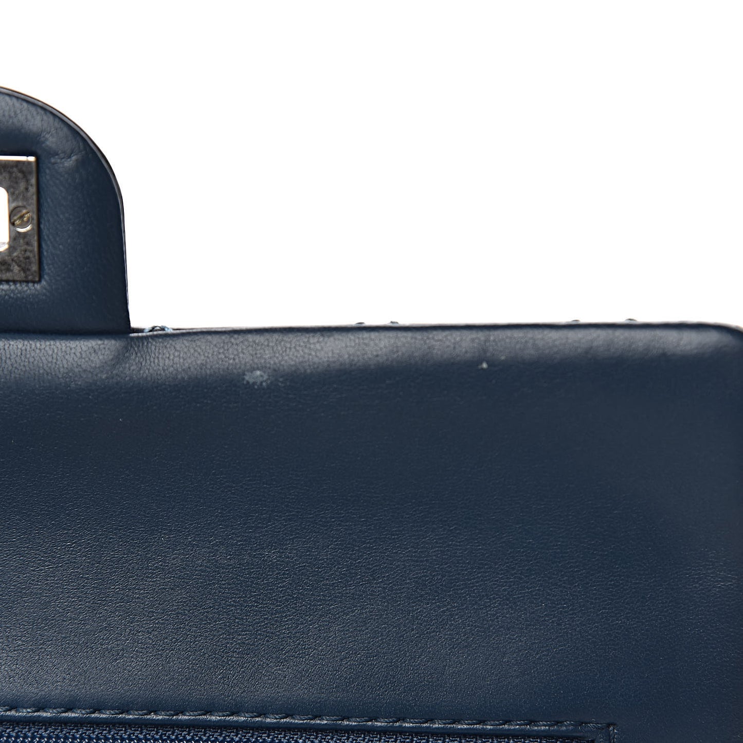 Patent Quilted 2.55 Reissue 225 Flap Blue