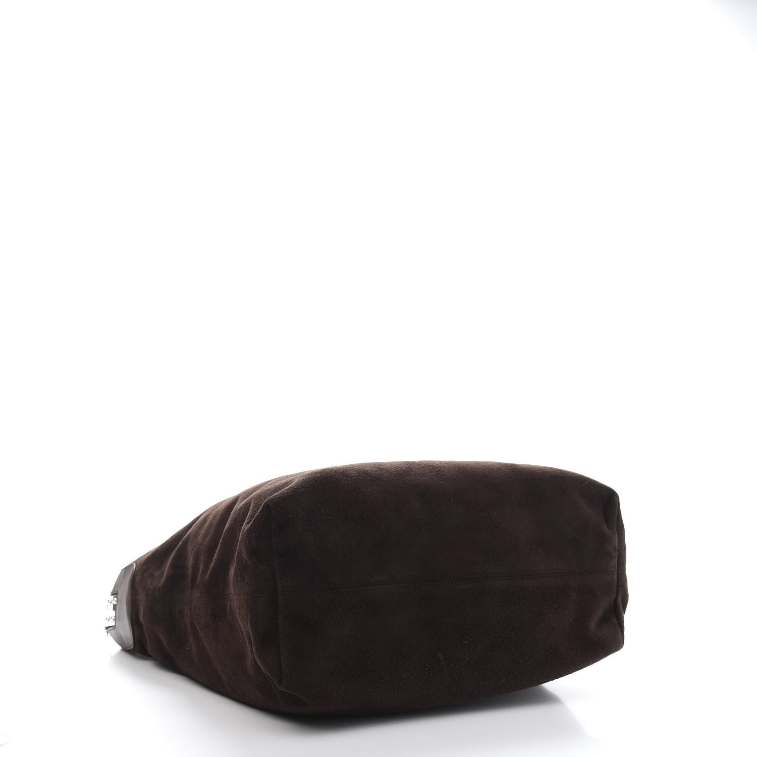 Balenciaga Suede Calfskin B Hobo Brown 4 of 18