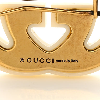 Gucci Resin Crystal Embellished GG Hair Clip 3 of 4