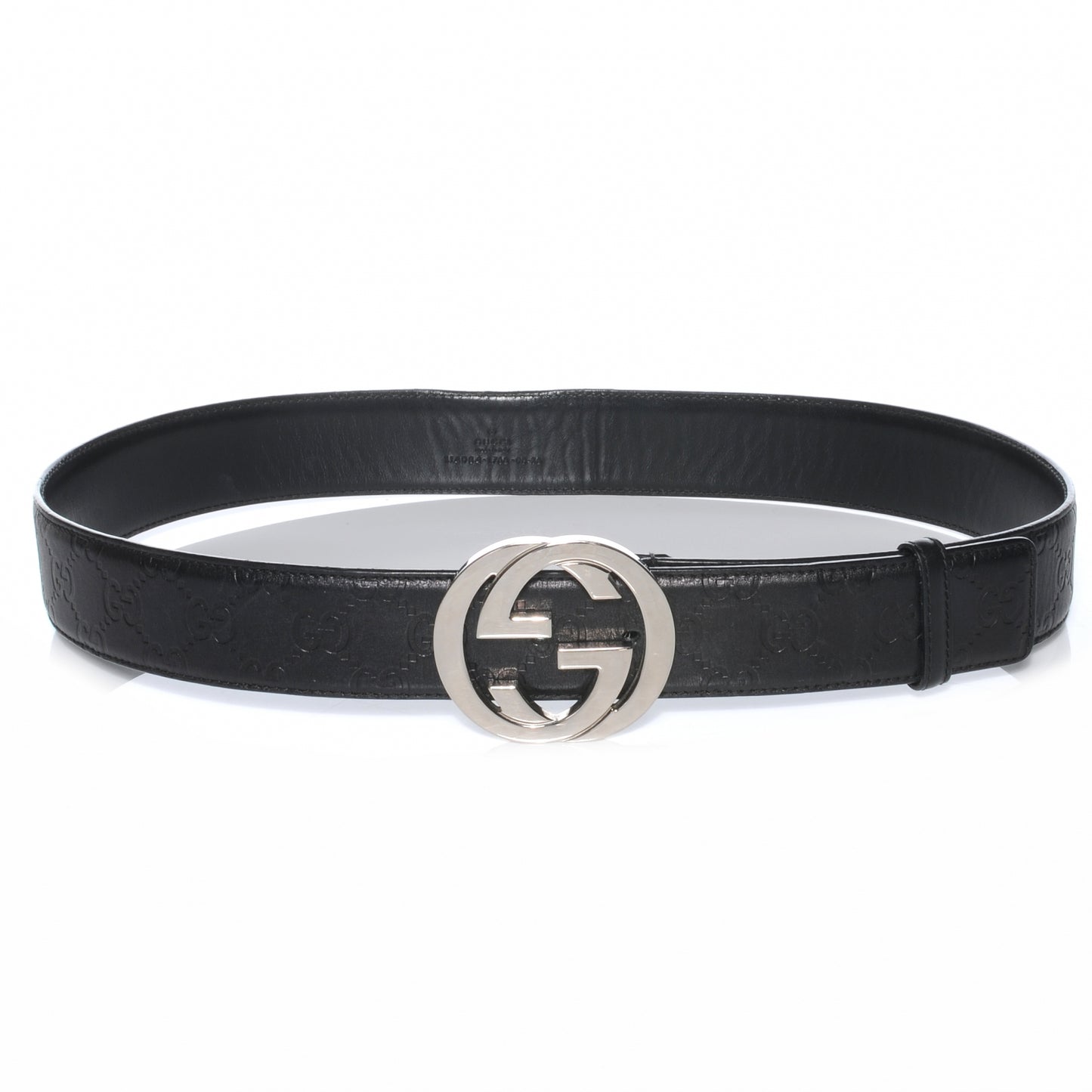 Guccissima GG Belt Black 90 36