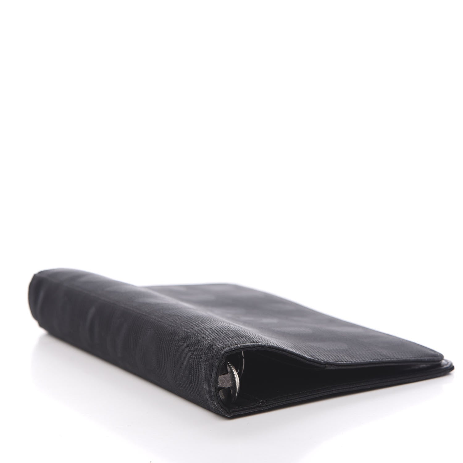 Chanel Nylon Travel Small Ring Agenda Planner Black 3 of 14