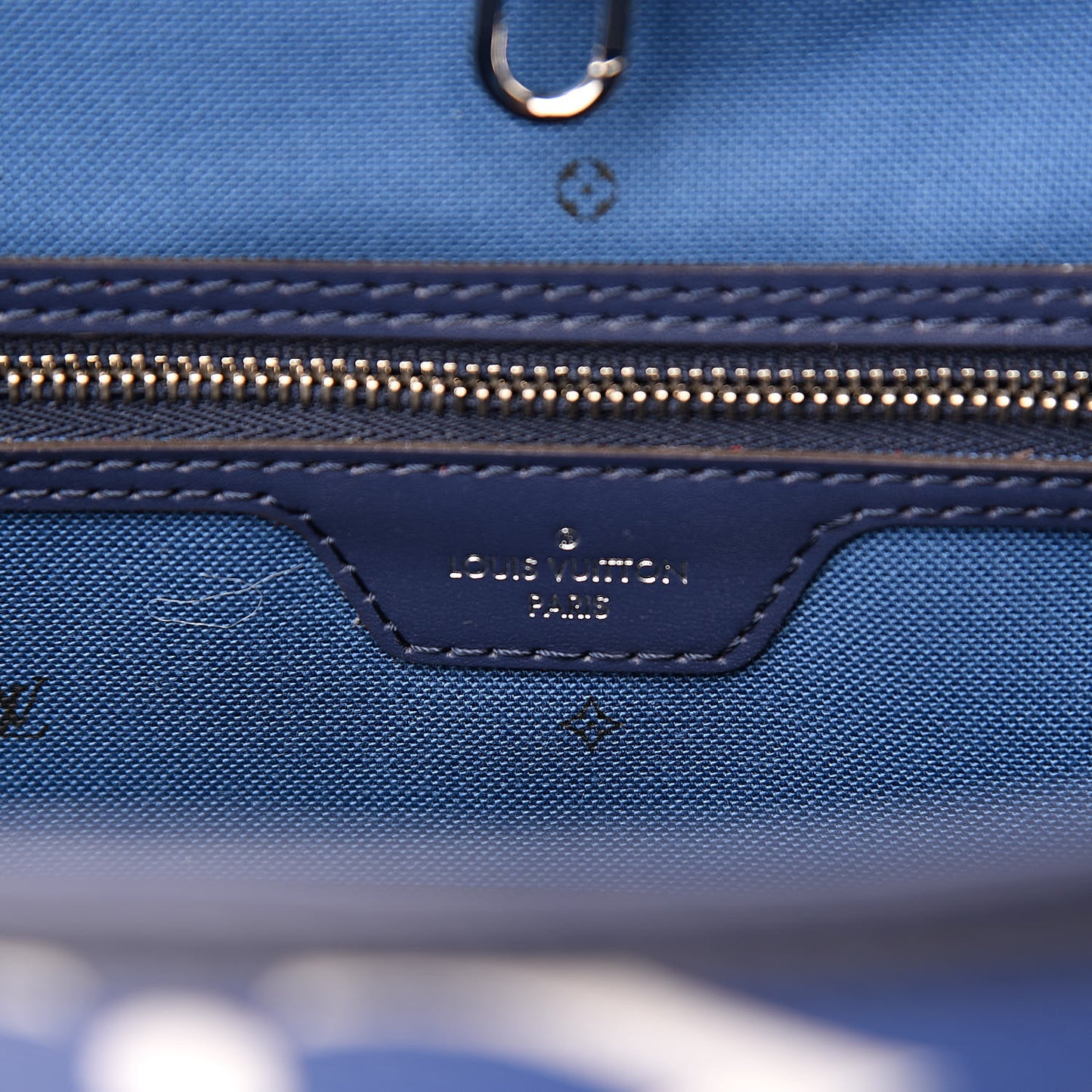 Monogram Escale Neverfull MM Blue