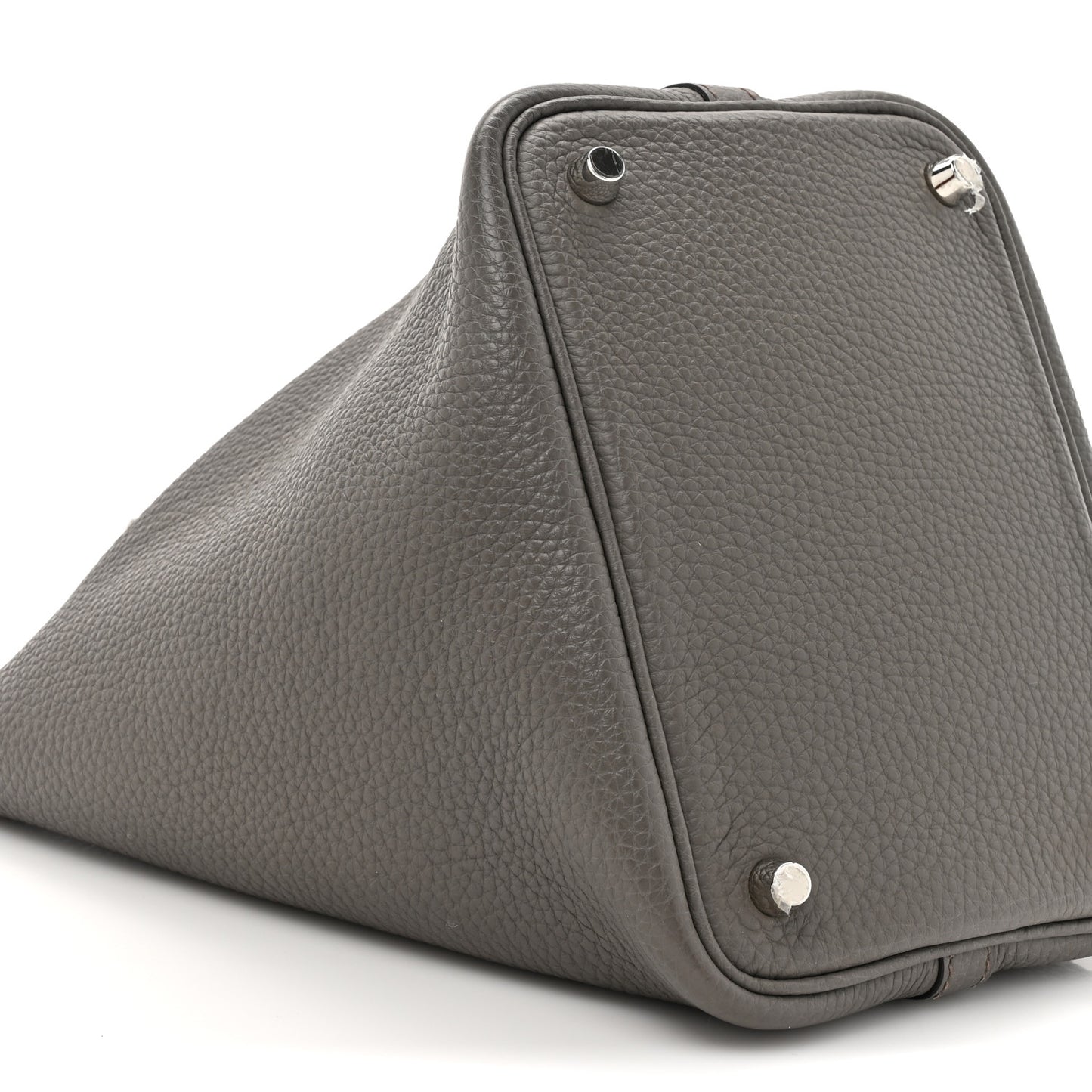 Taurillon Clemence Picotin Lock 18 PM Gris Asphalte