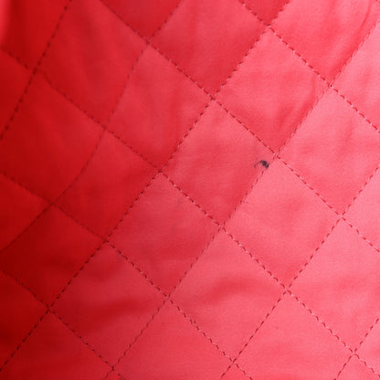 Chanel Shiny Calfskin Quilted Chanel 22 Drawstring Bag Coral Pink 12 of 15