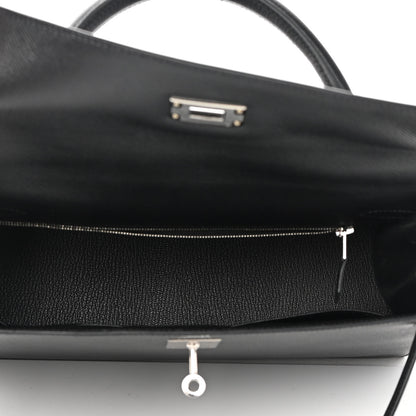 Hermes Epsom Kelly Sellier 32 Black 5 of 11