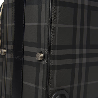Burberry Smoked Check Carry-On Suitcase Black 6 of 14