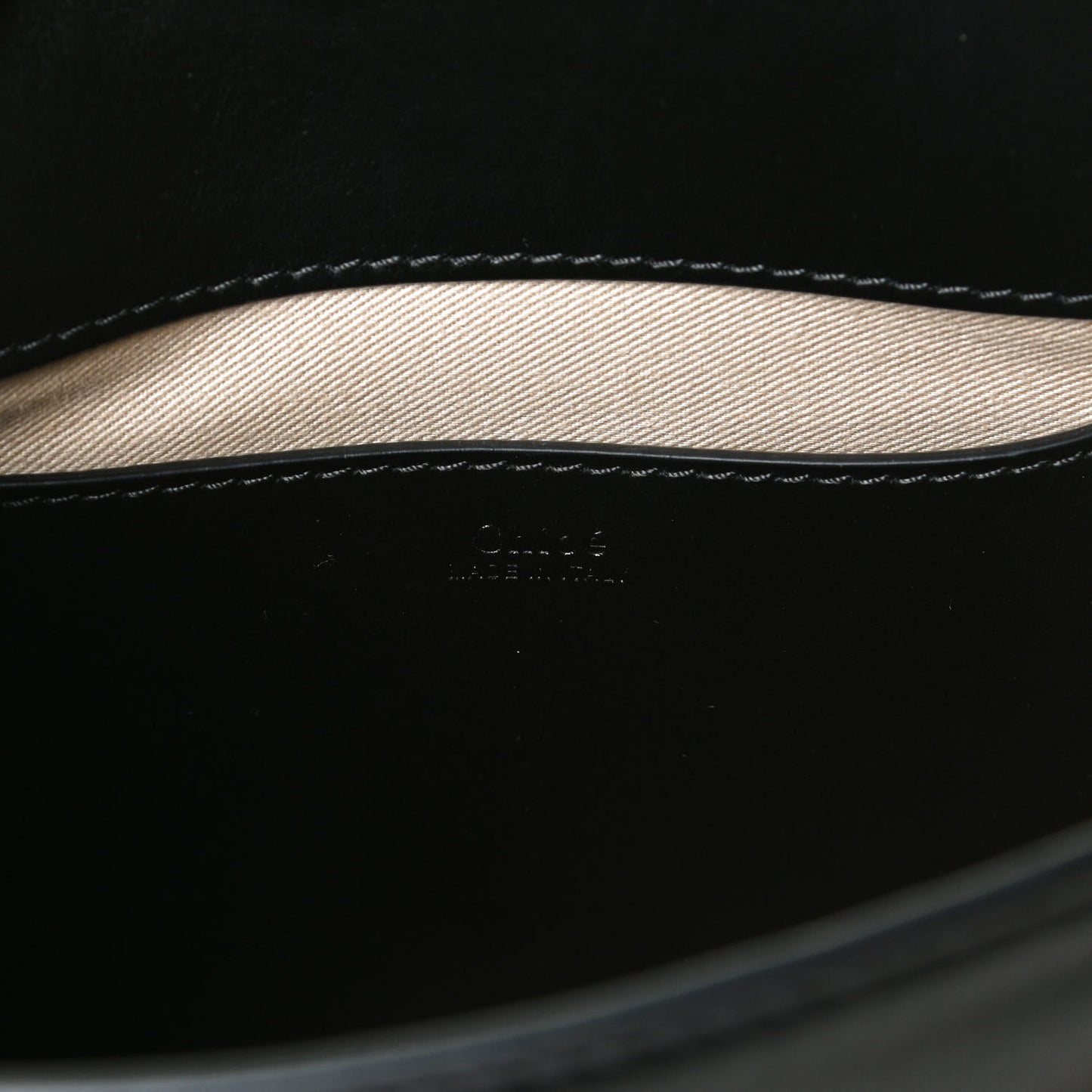 Shiny Calfskin Mini Annie Shoulder Bag Black