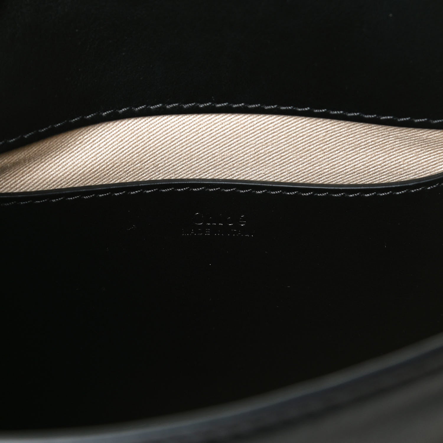 Chloe Shiny Calfskin Mini Annie Shoulder Bag Black 7 of 11