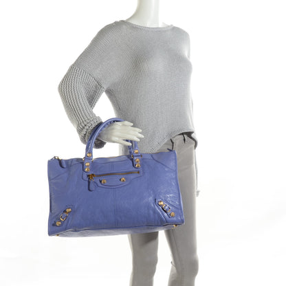 Balenciaga Agneau Giant 12 Gold Hardware Work Mauve Light Mauve 2 of 8