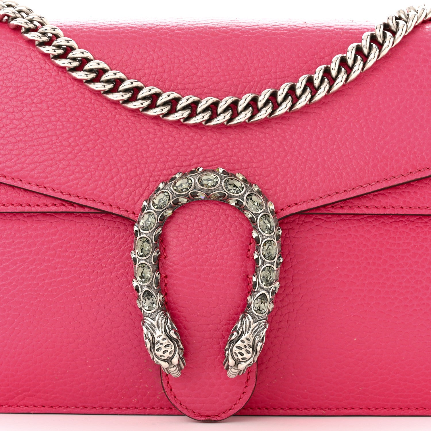 Gucci Dollar Calfskin Small Dionysus Shoulder Bag Box Pink 8 of 19