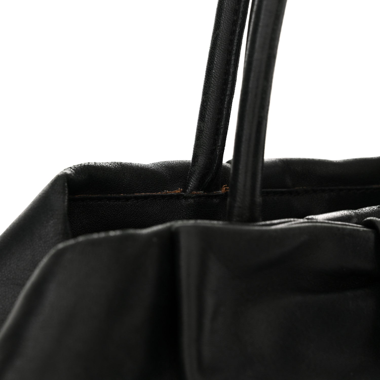 Prada Nappa Fiocco Bow Tote Black 10 of 15