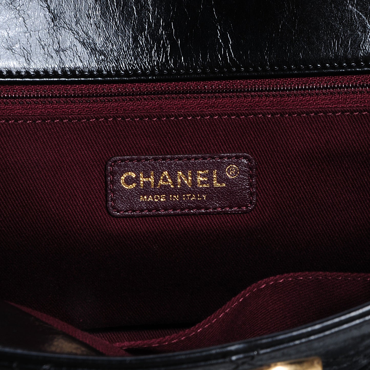 Calfskin Perfect Edge Tote Black