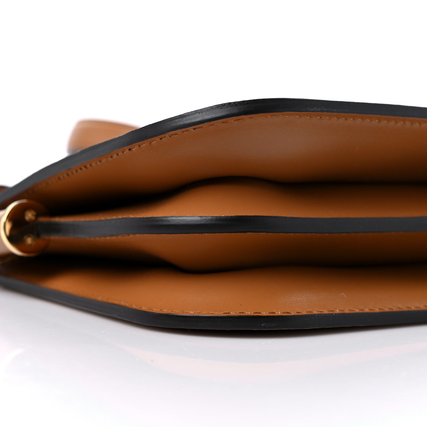 Vitello King Luxor Fendi Touch Shoulder Bag Caramello