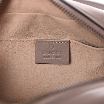 Gucci Calfskin Matelasse Mini GG Marmont Chain Shoulder Bag Porcelain Rose 6 of 10