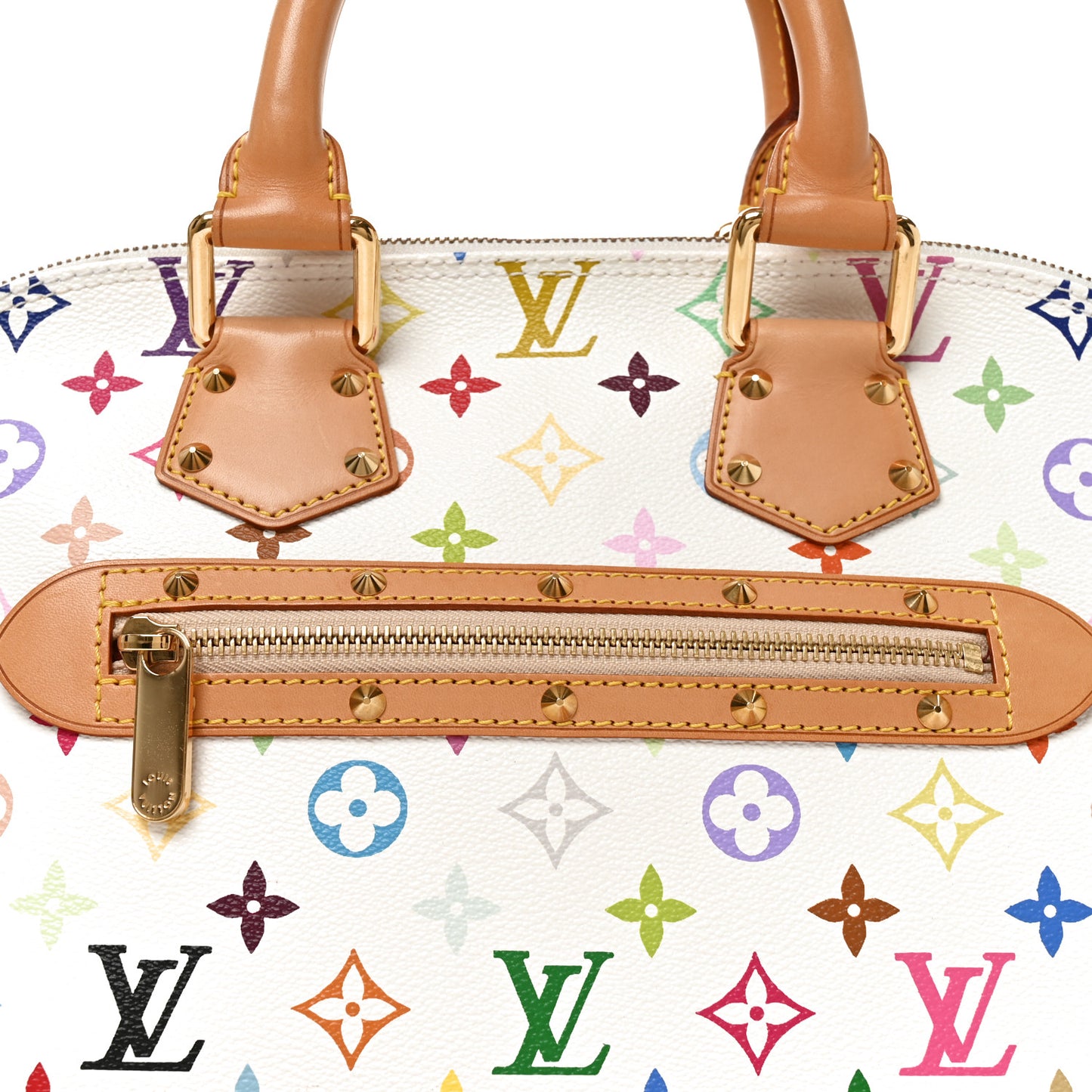 Monogram Multicolor Alma White
