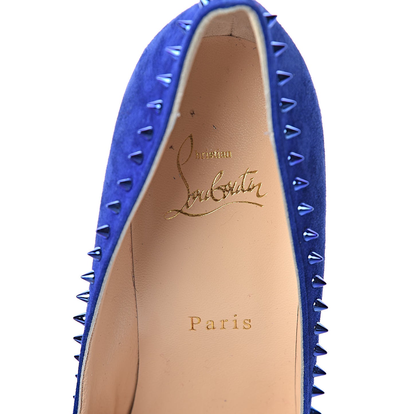 Veau Velours Anjalina 100 Pumps 39.5 Azulejo