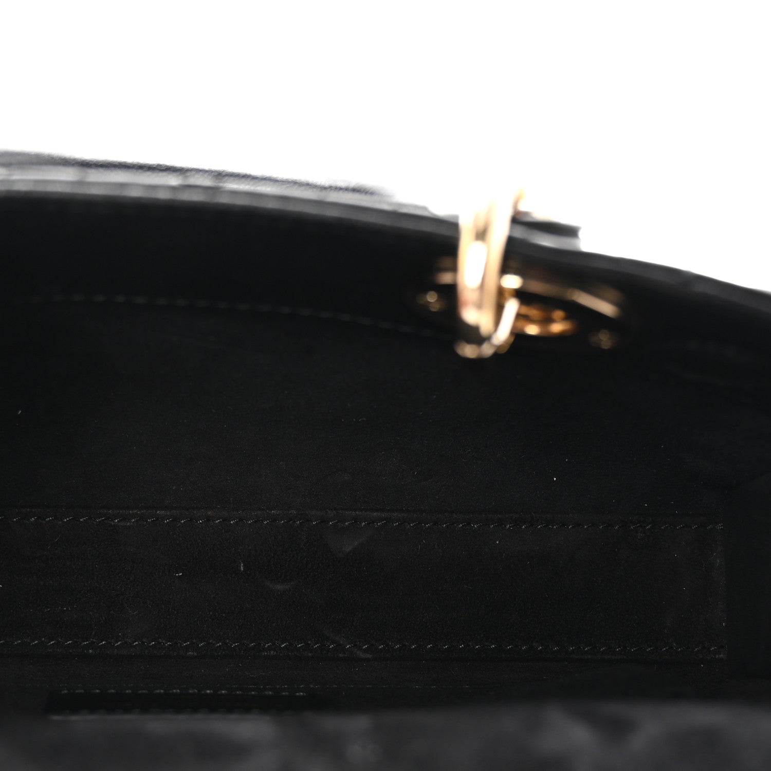 Christian Dior Lambskin Cannage Small Lady D-Joy Black 5 of 9