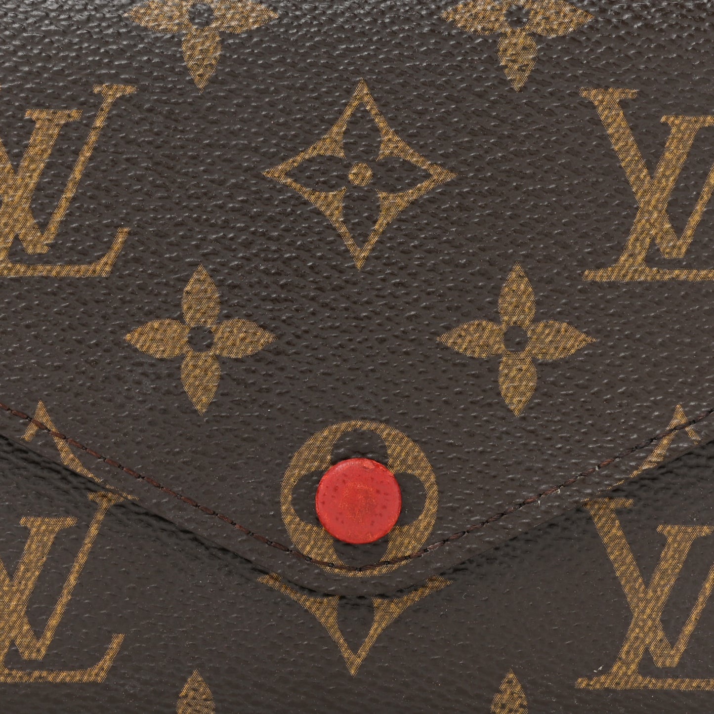 Monogram Josephine Wallet Red