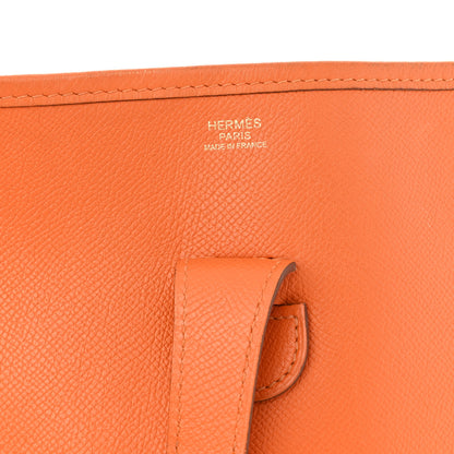 Hermes Epsom Evelyne III GM Orange 6 of 21
