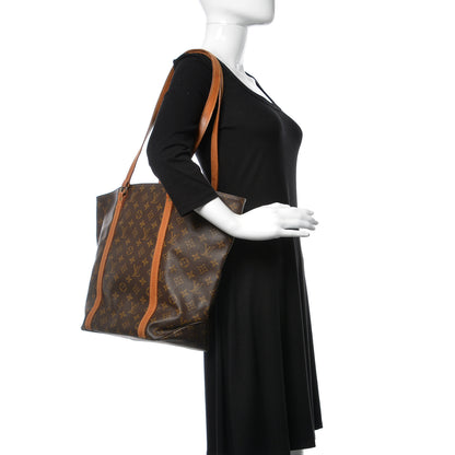 Louis Vuitton Monogram Sac Shopping Tote 2 of 15