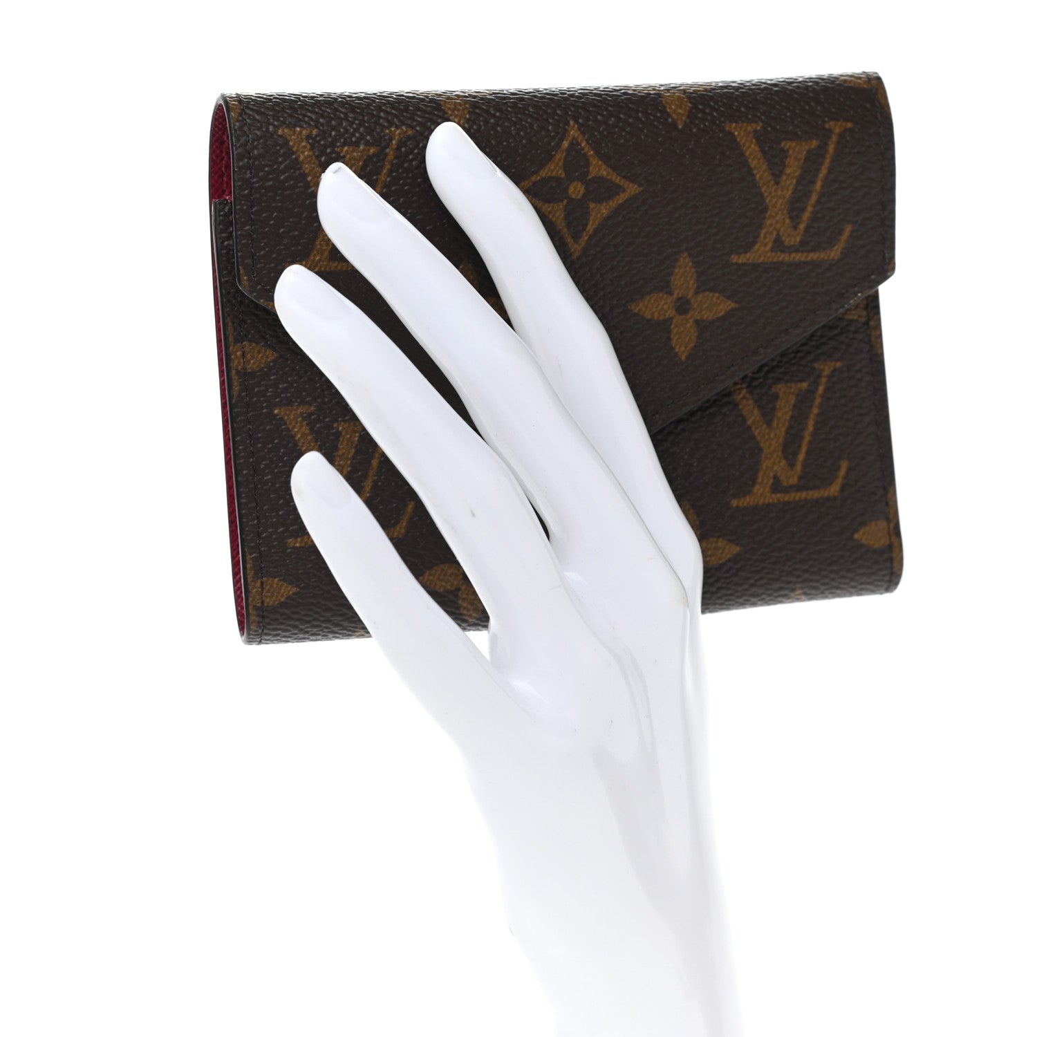 Louis Vuitton Monogram Victorine Wallet Fuchsia 2 of 6