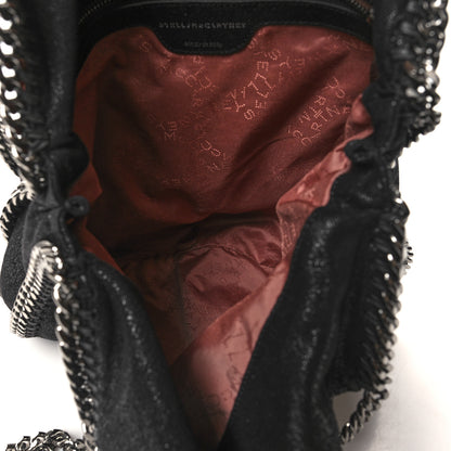 Stella McCartney Shaggy Deer Falabella Fold Over Tote Black 5 of 9