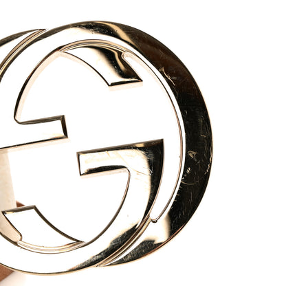 Gucci GG Plus Monogram Calfskin Interlocking G 40mm Belt 95 38 White 11 of 11
