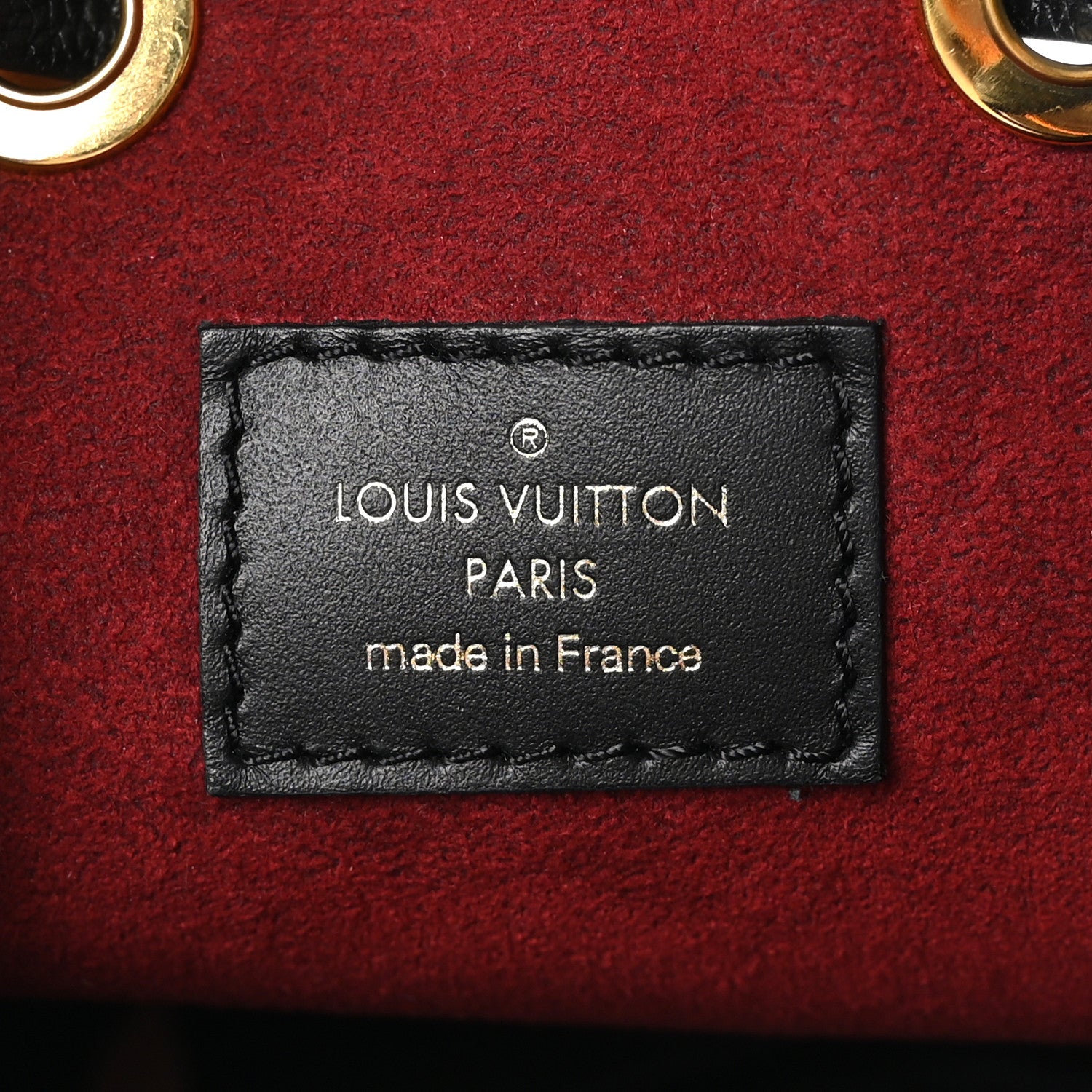 Louis Vuitton Empreinte Monogram Giant Neonoe MM Black Beige 7 of 12