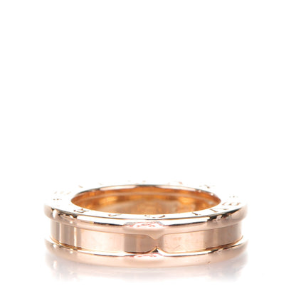 Bulgari 18K Rose Gold B.Zero1 Ring 48 4.5 1 of 5