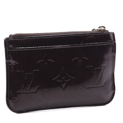 Louis Vuitton Vernis Key Pouch Amarante 3 of 8