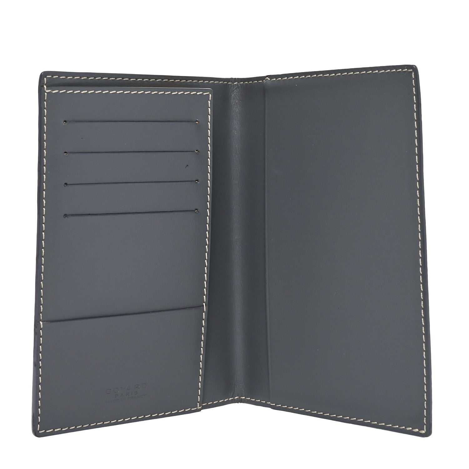 Goyard Goyardine Passport Wallet Grey 5 of 7