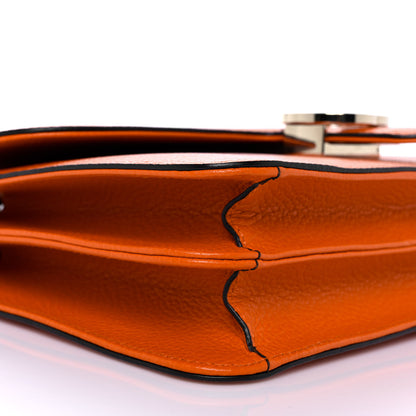 Gucci Dollar Calfskin Interlocking G Shoulder Bag Sun Orange 8 of 9