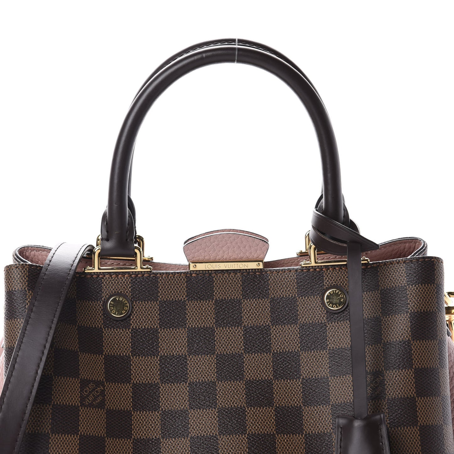 Damier Ebene Cuir Taurillon Brittany Magnolia
