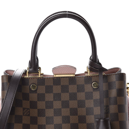Louis Vuitton Damier Ebene Cuir Taurillon Brittany Magnolia 10 of 10