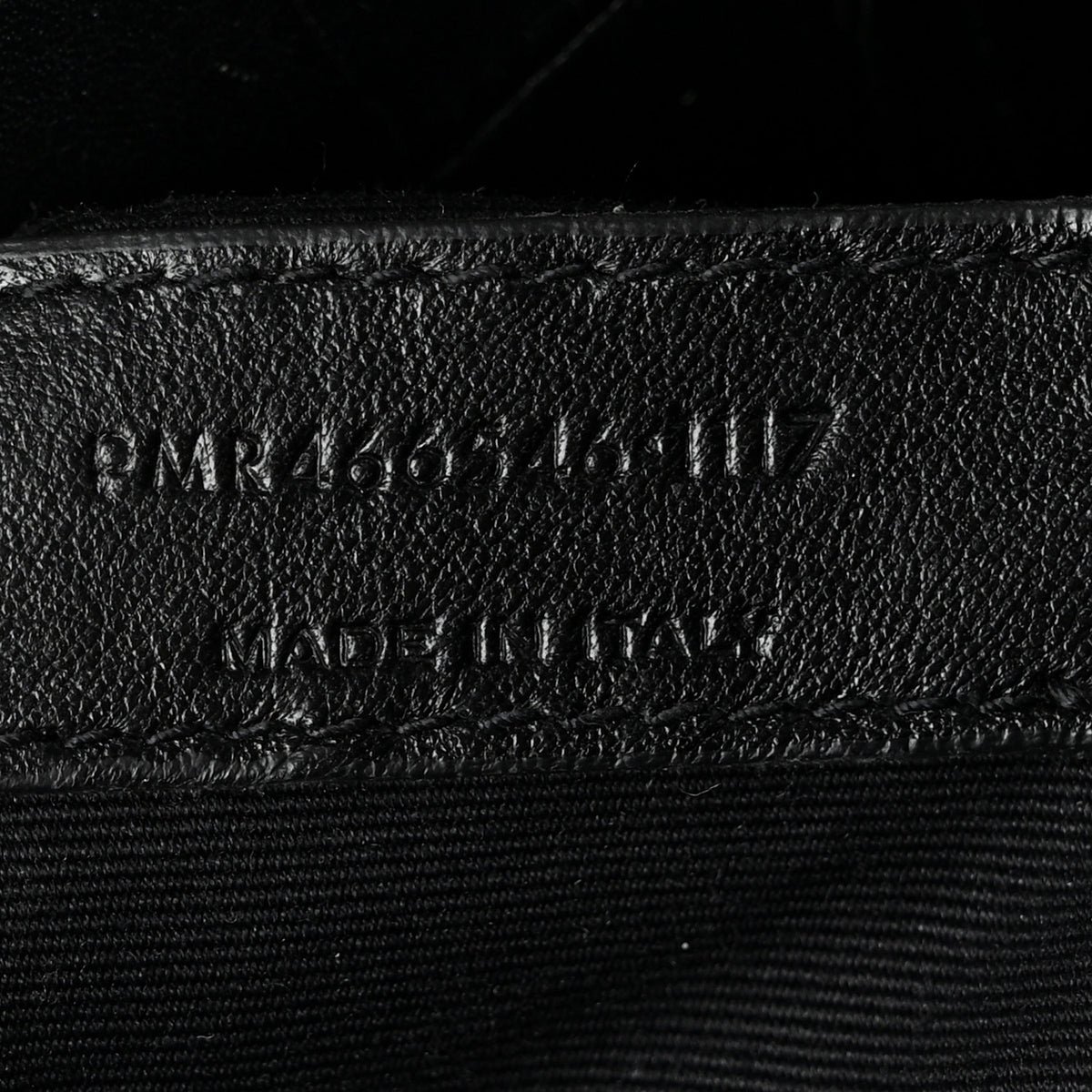 Calfskin Crocodile Embossed Small Supple Sac de Jour Black
