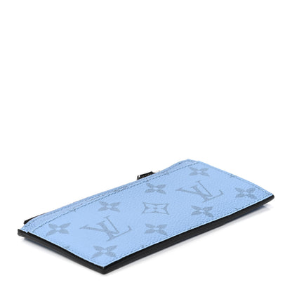 Louis Vuitton Taigarama Coin Card Holder Denim 3 of 4