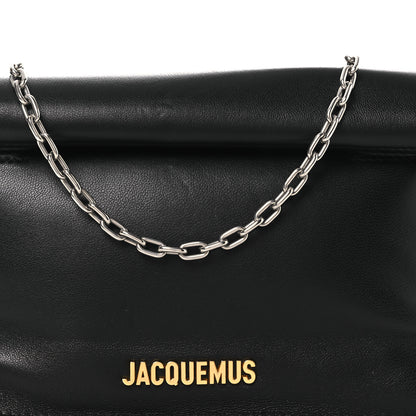 Jacquemus Smooth Calfskin La Pochette Rond Carre Black 11 of 18