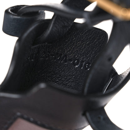 Christian Dior Oblique Luggage Tag Navy Blue 4 of 5