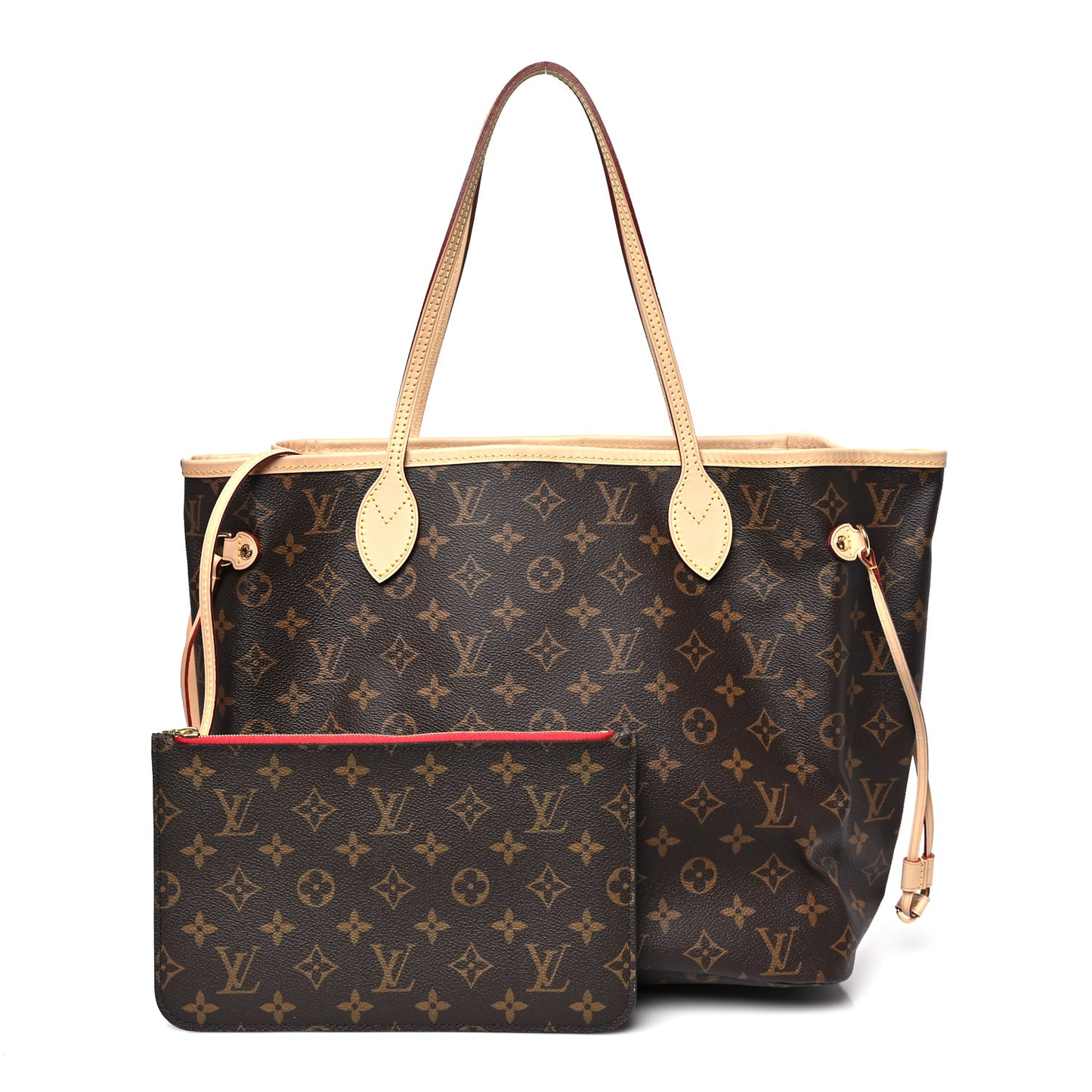 Monogram Neo Neverfull MM Cherry