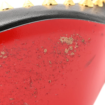 Christian Louboutin Shiny Nappa Irishell 100 Pumps 40 Black Gold 17 of 30