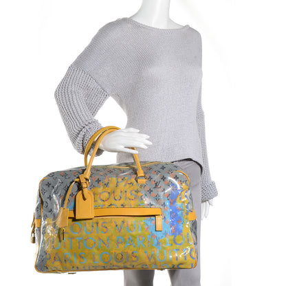 Louis Vuitton Monogram Pulp Defile Weekender GM Yellow 2 of 7