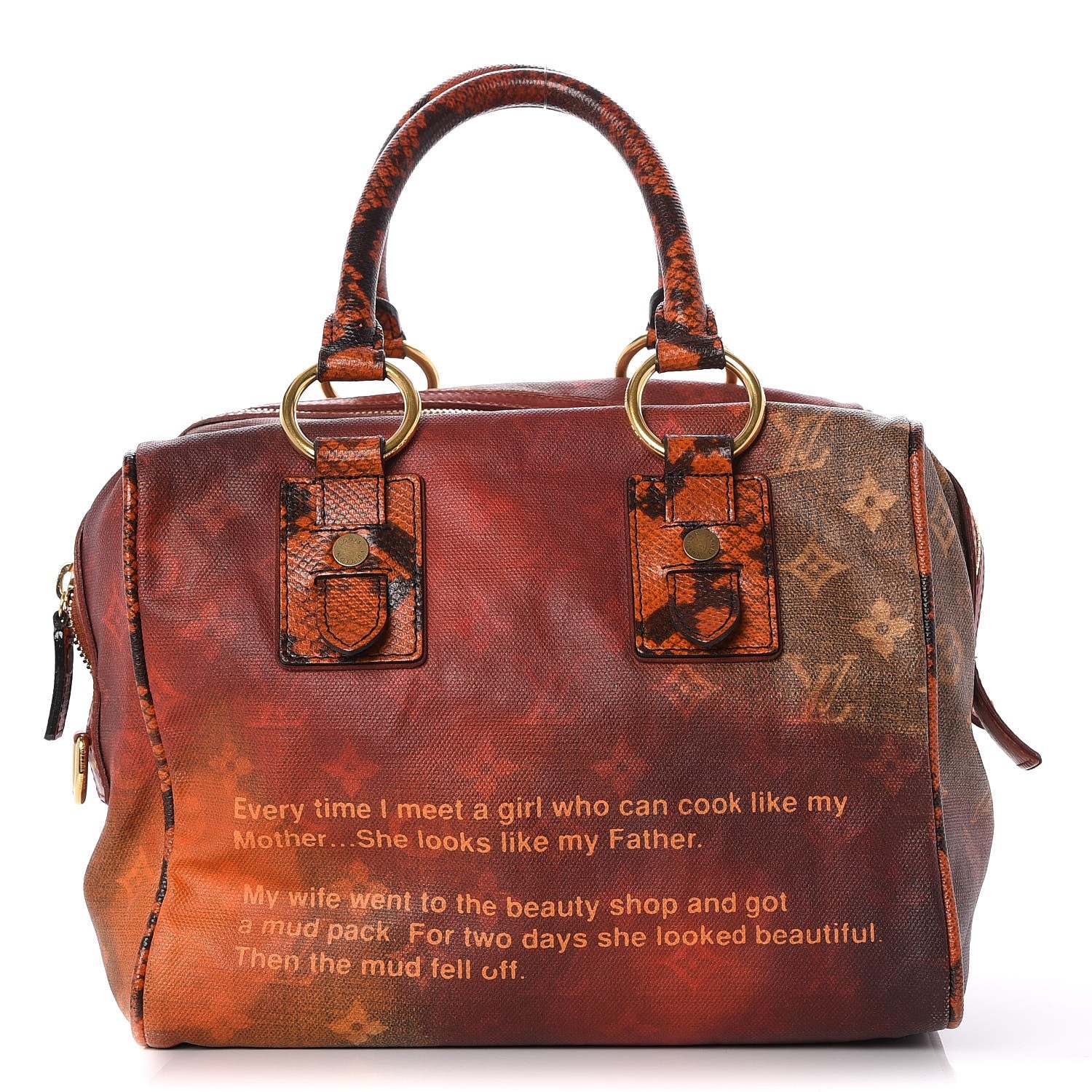 Louis Vuitton Monogram Karung Mancrazy Jokes Bag 1 of 6