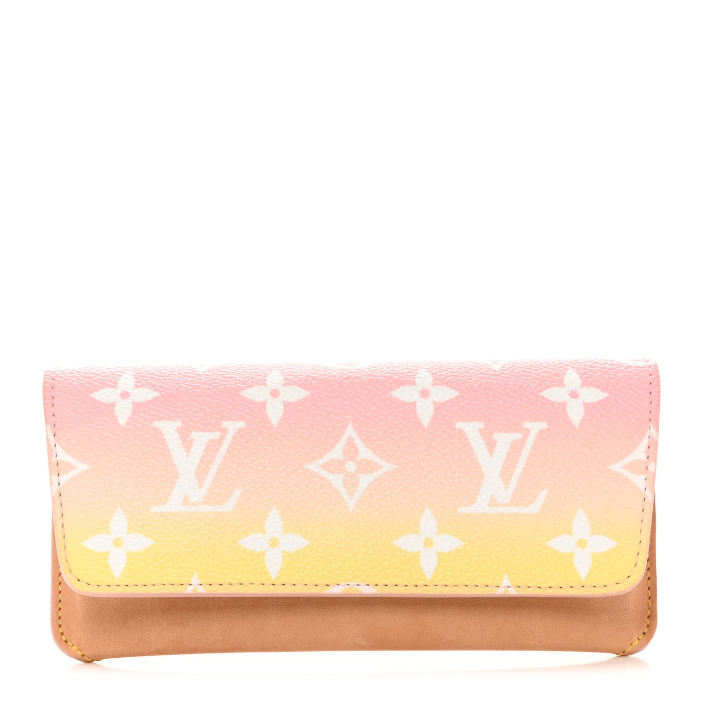 Monogram Giant By The Pool Woody Glasses Case Light Pink