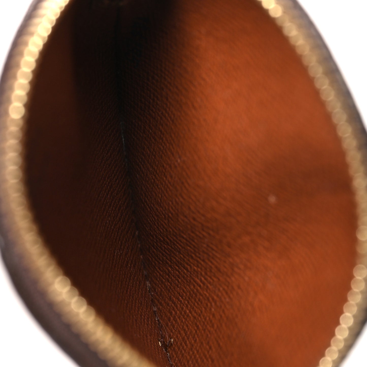 Monogram Round Coin Purse