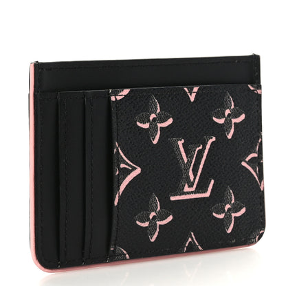Louis Vuitton Monogram Fall for You LV Side-Up Card Holder Black 3 of 6
