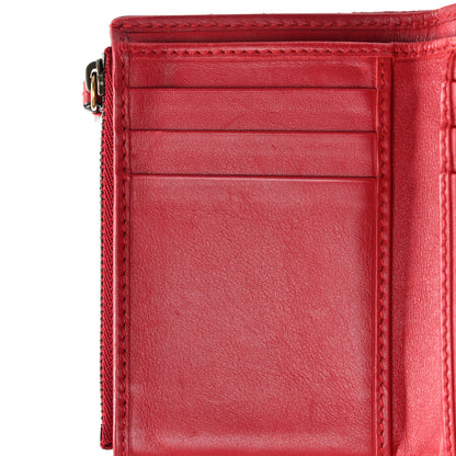 Gucci Calfskin Matelasse GG Marmont Wallet Hibiscus Red 13 of 16