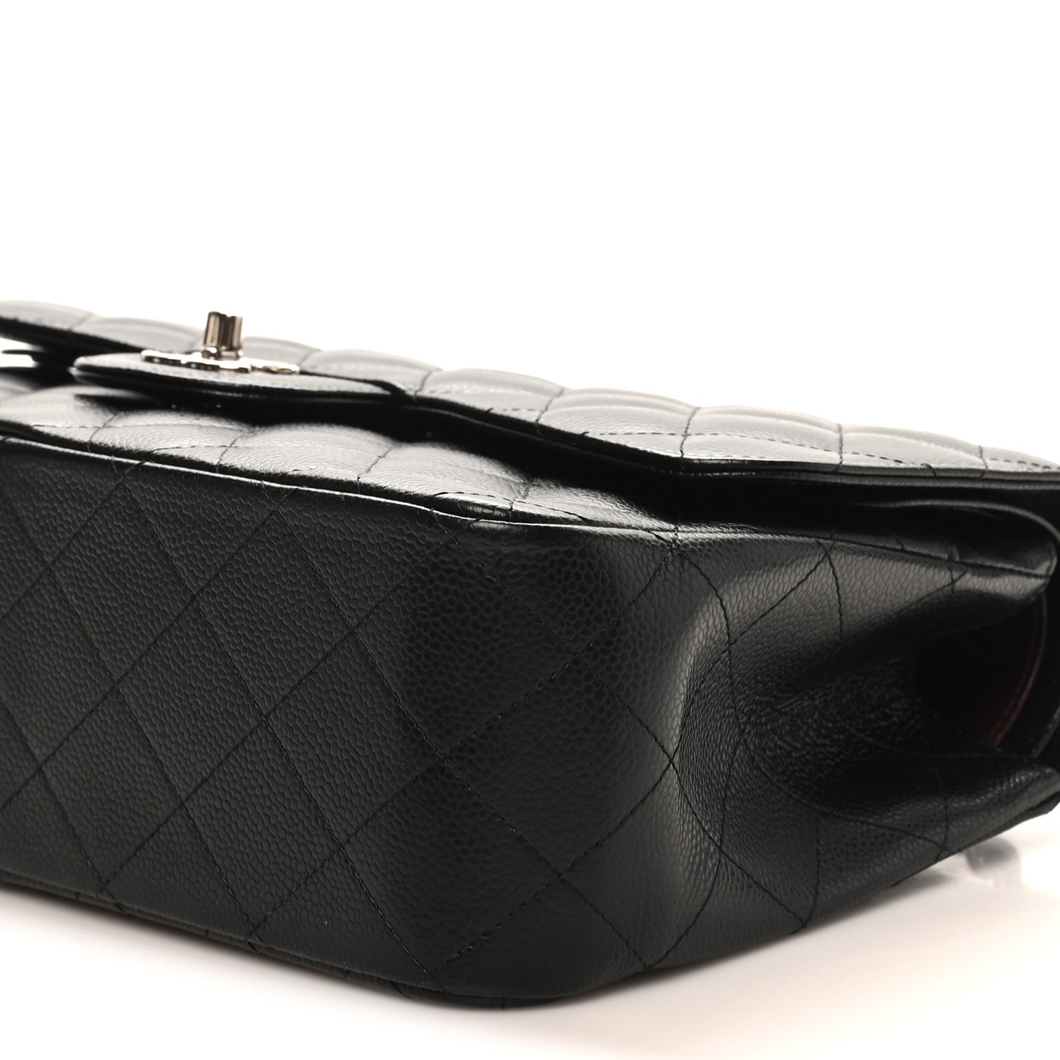 Chanel Caviar Quilted Jumbo Double Flap Black 10 of 10